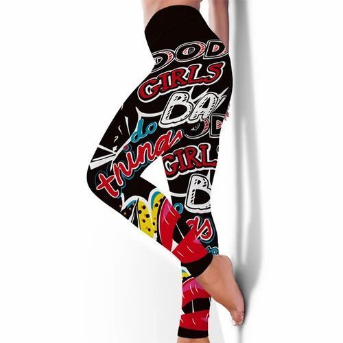 Designer And Printed Ladies Comfortable To Wear Legging