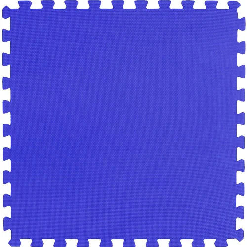 Blue Color Square Shape Plain Pattern Gymnasium Mats