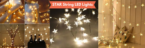 Wall Mounted Energy Efficient High Efficiency Electrical Festive Led String Lights for Diwali Decoration