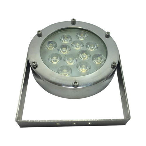 White Metal Stainless Steel LED Underwater Light