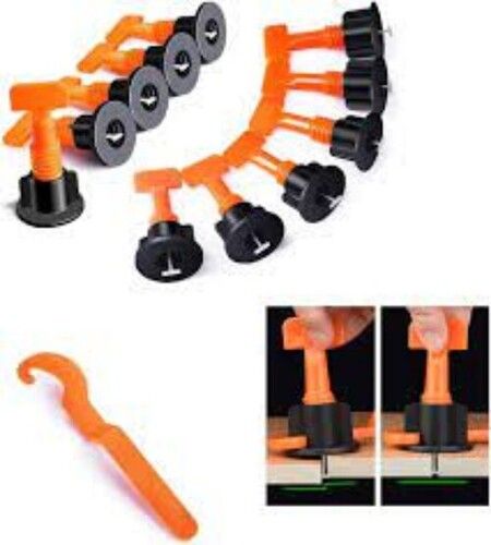 Orange Color Plastic Material Tile Leveling System