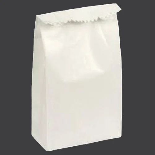 White Butter Paper Packaging Bag