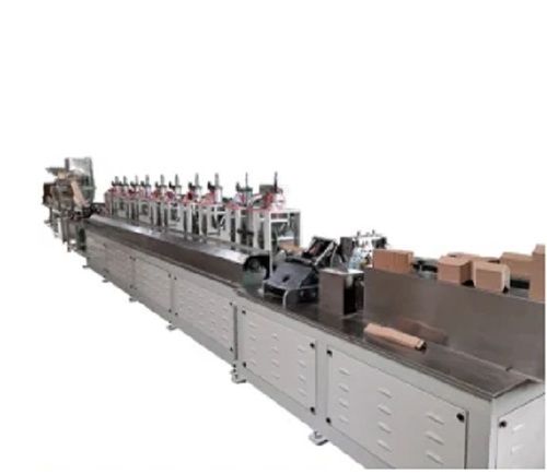 PLC and Touch Screen Control Paper Edge Protector Machine 