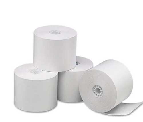 White thermal paper roll