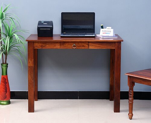 Dehradun Solid Wood Study Table with One Drawer