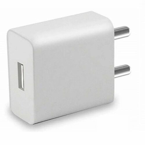 Electric 2.4 Amp White Mobile Charger Mini Adapter