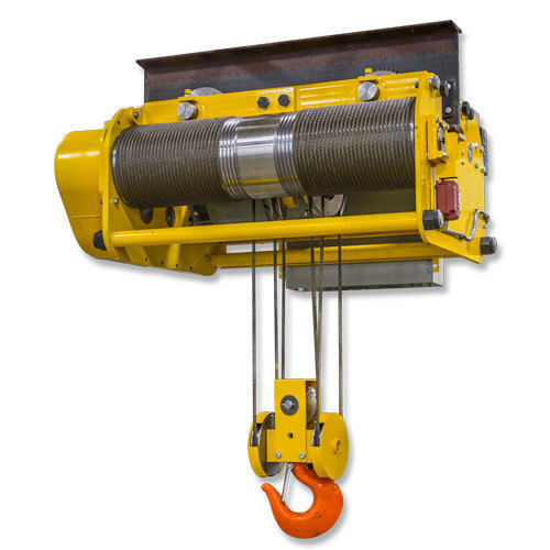 Electric Wire Rope Hoist - Electric Power Source, Rust-Free Design | Corrosion Resistant, Industrial Grade, Material Lifting