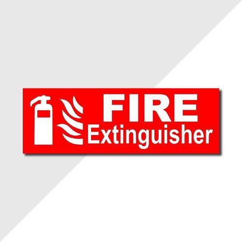 Fire Extinguisher Signage For Roadway-Safety