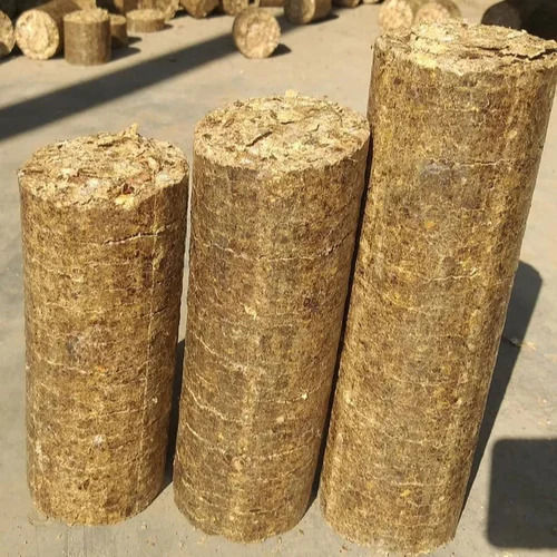 90 Mm Brown Biomass Briquettes, For Cooking Fuel