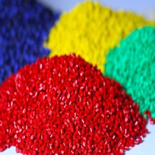 Eco Friendly Plastic Multi Colored HDPE Granules