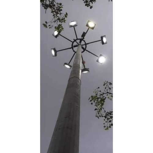 Corrosion Resistant GI High Mast Lighting Pole