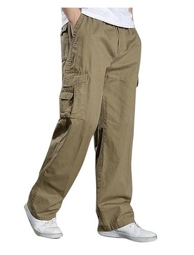 Mens Army Print Cargo Pant