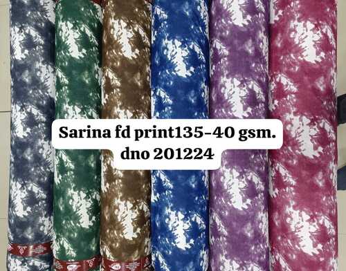 Printed Fabrics - Unstitched, High Strength, Fade & Wrinkle Resistant | Modern Design, Lightweight, Breathable, Quick Dry, Skin-Friendly, Available in Various Colors, Machine Washable