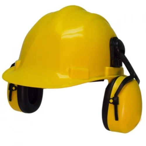 Safety Helmet With Ear Muffs