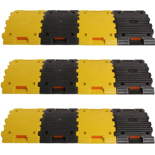 Multi Color Plastic Speed Breaker For Road Use