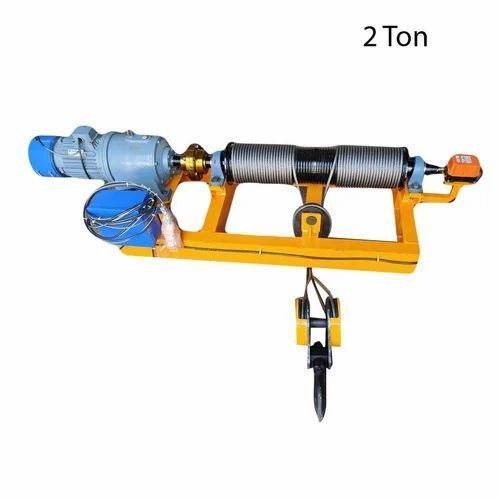 Heavy-Duty Polished Finish Corrosion Resistant Iron Body 2 Ton Electric Hoist Winch