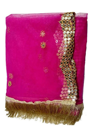 Light Weighted Skin-Friendly Breathable Designer Fancy Dupatta for Ladies