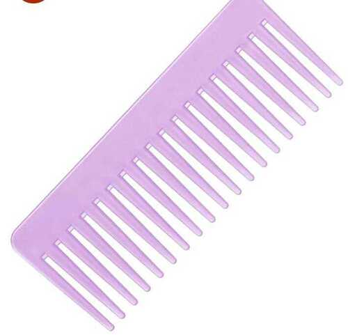 Blue Color Plain Pattern Plastic Pp Material Hair Combs 