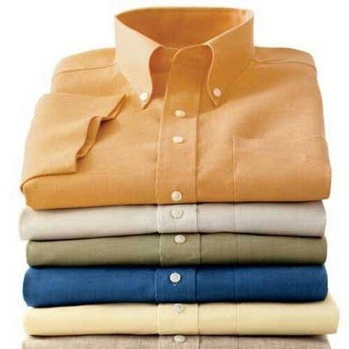 Mens Casual Wear Plain Readymade Shirts