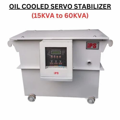 Oil Cooled Servo Stabilizer - New Three Phase Design | Durable Oil-Cooled Technology