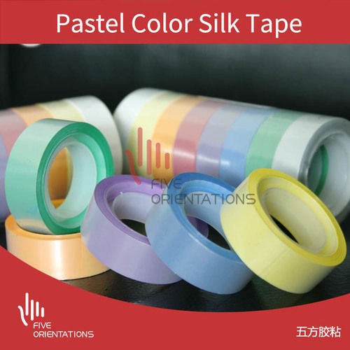 Pastel Color Silk Tape