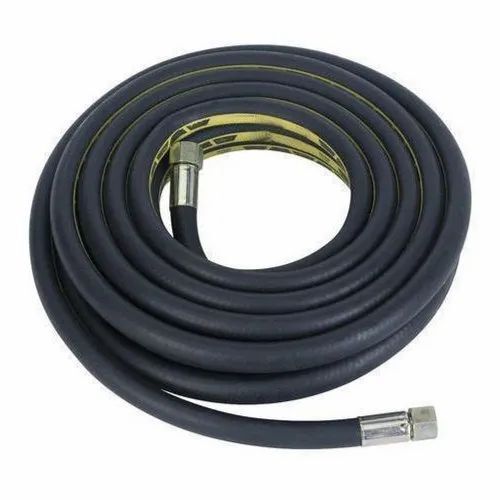 Black Color Rubber Material Rock Drill Hose