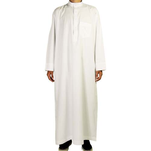 White Arabic Thobe For Men