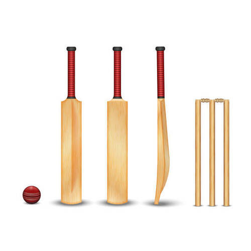 Durable Comfortable Grip Wooden Cricket Bats