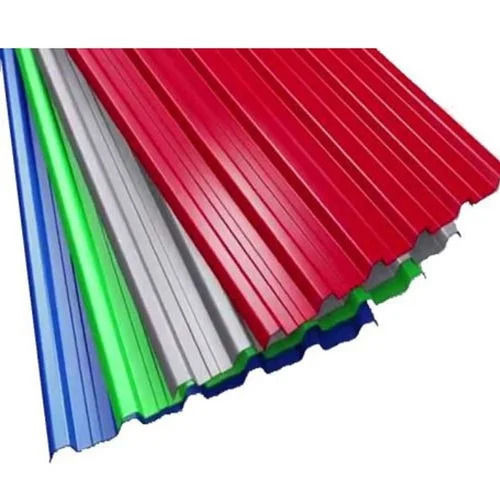 0.45 mm Thick Rectangular Color Coated GI Roofing Sheet