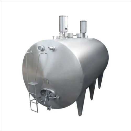 Silver Color Stainless Steel Material Milk Storage Tank