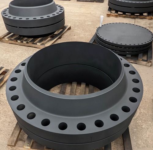 Industrial pipe flange