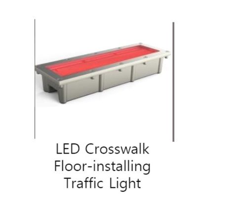 LED Crosswalk Floor Installing Light