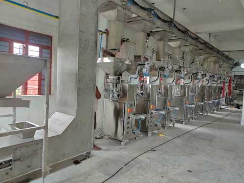 Silver Color Stainless Steel Potato Chips Making Machine