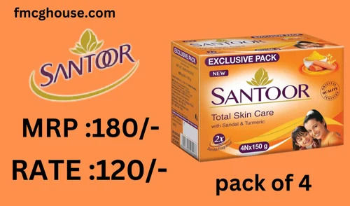 Santoor Soap,.