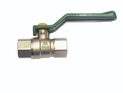 Silver Brass Ball Valve