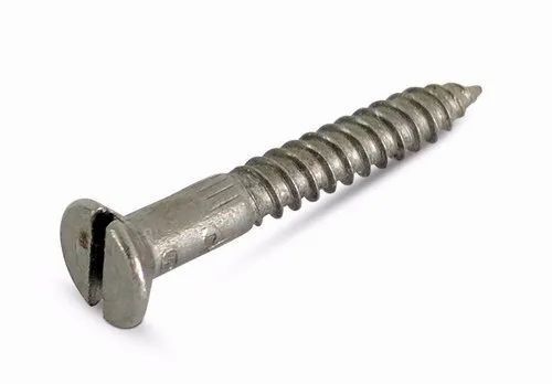 Silver Color Stainless Steel Countersunk Head Wood Screws