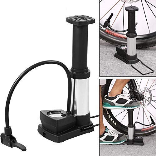 Durable Mini Foot Pump - Portable, Foldable, Black | Ideal for Commercial Use, Designed for Durability and Easy Transport