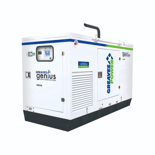 Greaves Generator - White Finish, Prolonged Service Life with Minimal Maintenance Required, Quality Tested Across Multiple Parameters, Timely Delivery Guaranteed