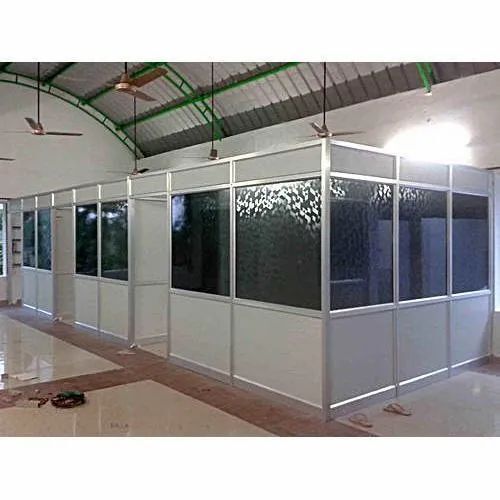 High Strength Durable Modular Design Aluminium Partitions