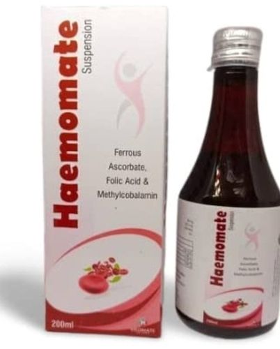 100 Percent Purity Medicine Grade Pharmaceutical Sugar Free Haemomate Syrup