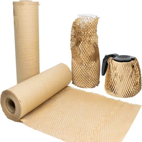 Eco Friendly Durable Plain Brown Packaging Paper