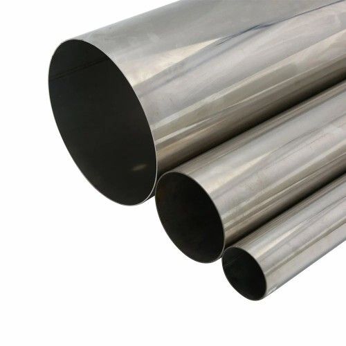 Silver Seamless Steel Pipe