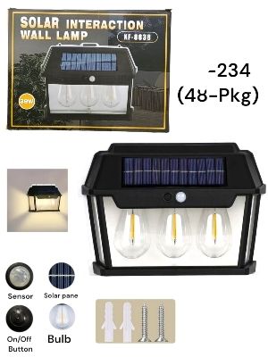 Portable Solar Interaction Wall Lamps