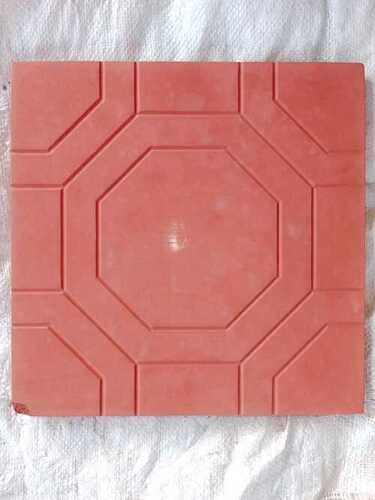 Designer square tile mould