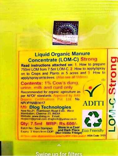 LOM C STRONG Liquid organic manure