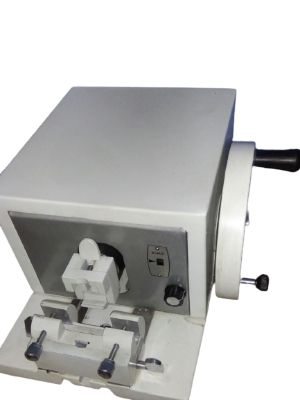 Rotary Microtome with Feed Adjustments of 1 to 50 microns