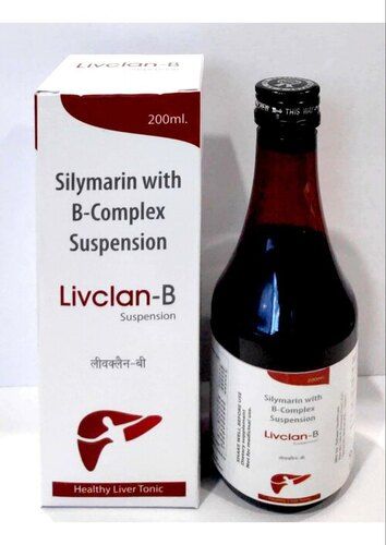 Pharmaceutical Syrup Silymarin With B- Complex Suspension