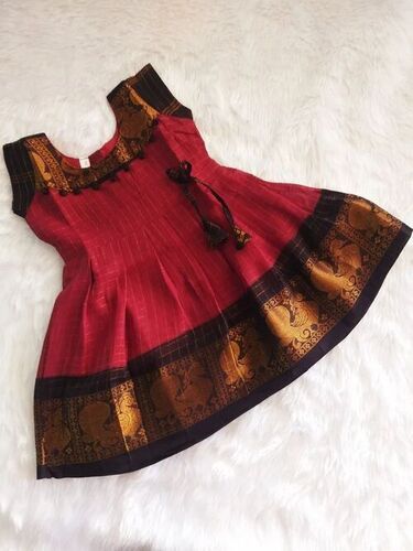 Premium Design Sun Gudi Cotton Girl Frocks