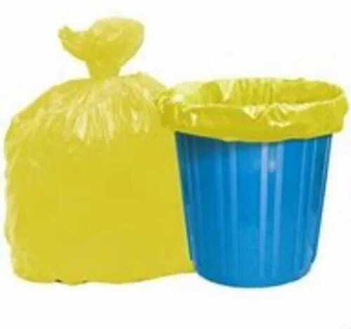 Yellow Biodegradable Garbage Bags