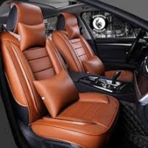 CAR SEAT COVER  LEATHER 